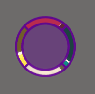 Curved health bar in GameMaker